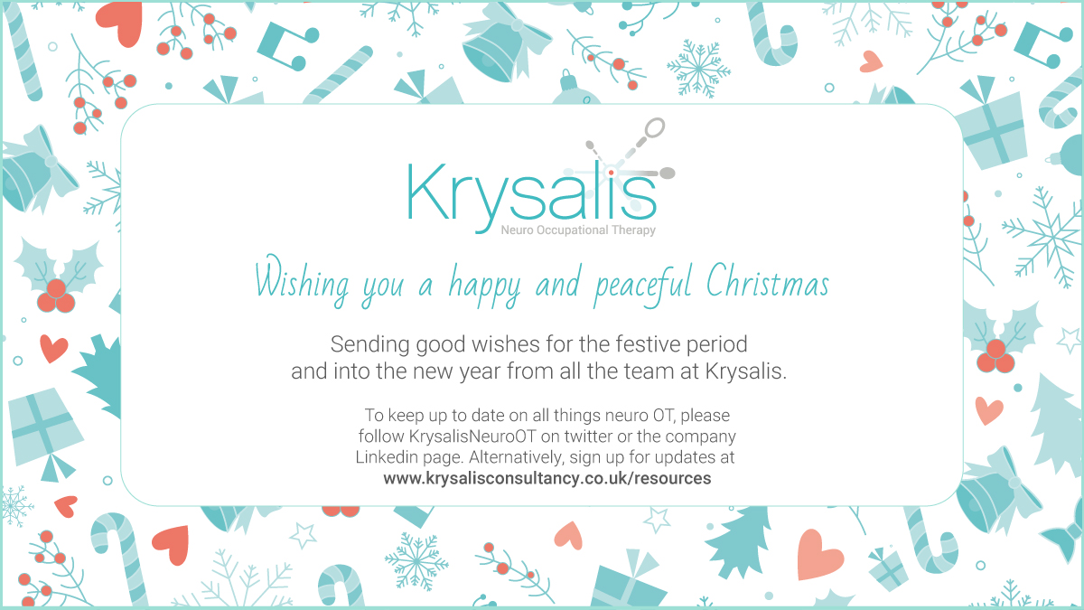 Krysalis Consultancy Christmas greeting message